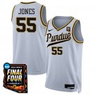 Lance Jones  #55 Purdue Boilermakers Final Four Patch   White