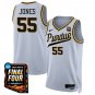 Lance Jones  #55 Purdue Boilermakers Final Four Patch   White