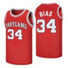 Len Bias  #34 Maryland Terrapins College   Red