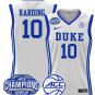 Lindsey Harding  #10 Duke Blue Devils 2025 ACC Champions Patch  All  White