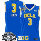 Londynn Jones  #3 UCLA Bruins 2025 Champions Patch College   Blue