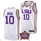 LSU Tigers National Championship SEC Patch   White Angel Reese  #10