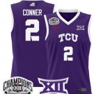 Madison Conner  #2  TCU Horned Frogs 2025 Champions Patch   Purple