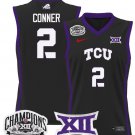 Madison Conner  #2 TCU Horned Frogs 2025 Champions Patch   Back