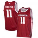 Max Klesmit  #11 Wisconsin Badgers College  All  Red