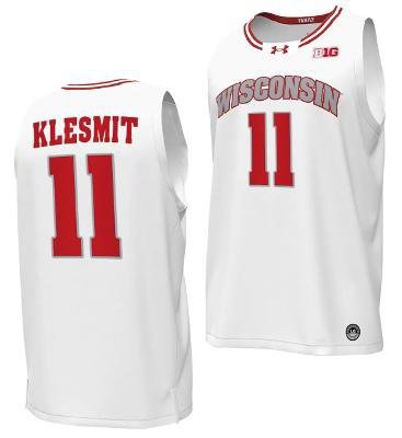 Max Klesmit  #11 Wisconsin Badgers College  All  White