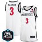 Micah Parrish  #3 San Diego State Aztecs B1G Final Four Patch   White