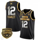 MiLaysia Fulwiley  #12 South Carolina Gamecocks National Champions  Black Gold