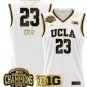 Natalie Chou  #23 UCLA Bruins 2025 Champions Patch College   White Gold
