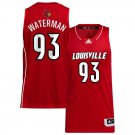 Noah Waterman  #93 Louisville Cardinals Vapor Patch College   - Red