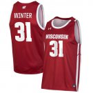 Nolan Winter  #31 Wisconsin Badgers College  All  Red
