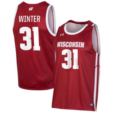 Nolan Winter  #31 Wisconsin Badgers College  All  Red