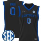 Otega Oweh  #0 Kentucky Wildcats SEC Vapor Patch College  All  Black