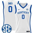 Otega Oweh  #0 Kentucky Wildcats SEC Vapor Patch College  All  White