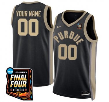 Purdue Boilermakers Custom  Final Four Patch   Black