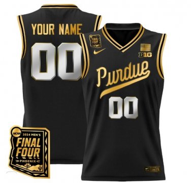 Purdue Boilermakers Custom  Final Four Patch   Black Gold