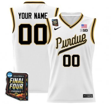 Purdue Boilermakers Custom  Final Four Patch   White