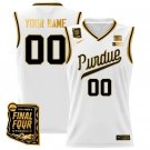 Purdue Boilermakers Custom  Final Four Patch   White Gold
