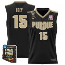 Purdue Boilermakers Zach Edey  #15 Final Four Patch   Black