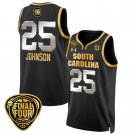 Raven Johnson  #25 South Carolina Gamecocks Final Four Patch   Black Gold