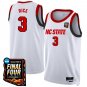 Rice  #3 NC State Wolfpack Final Four Patch College   White