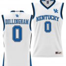 Rob Dillingham  #0 Kentucky Wildcats SEC Vapor Patch College  All  White