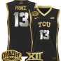 Sedona Prince  #13 TCU Horned Frogs 2025 Champions Patch   Back Gold
