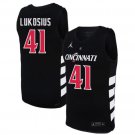 Simas Lukosius  #41 Cincinnati Bearcats 70s XII Patch   Black
