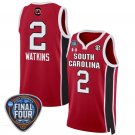 South Carolina Gamecocks Ashlyn Watkins  #2 Final Four Patch  All  Crimson
