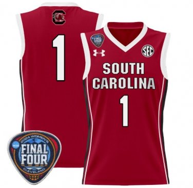 South Carolina Gamecocks Blank Name  #1 Final Four Patch  All  Crimson