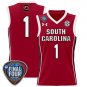 South Carolina Gamecocks Blank Name  #1 Final Four Patch  All  Crimson