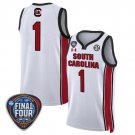 South Carolina Gamecocks Blank Name  #1 Final Four Patch  All  White