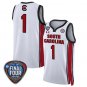 South Carolina Gamecocks Blank Name  #1 Final Four Patch  All  White