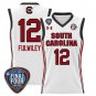South Carolina Gamecocks Milaysia Fulwiley  #12 Final Four Patch   White