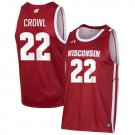 Steven Crowl  #22 Wisconsin Badgers College  All  Red
