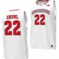 Steven Crowl  #22 Wisconsin Badgers College  All  White