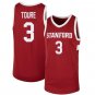Tallis Toure  #3 Stanford Cardinal College  All  - Red