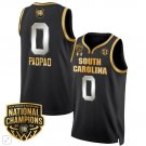 Te Hina Paopao  #0 South Carolina Gamecocks National Champions  Black Gold