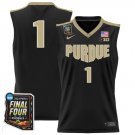 Team Blank Name  #1 Purdue Boilermakers Final Four Patch   Black