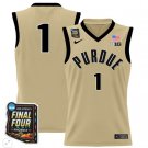 Team Blank Name  #1 Purdue Boilermakers Final Four Patch   Gold