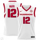 Tramon Mark  #12 Arkansas Razorbacks SEC Patch College   White