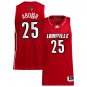 Traore Abor  #25 Louisville Cardinals Vapor Patch College   - Red