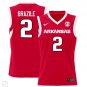 Trevon Brazile  #2 Arkansas Razorbacks SEC Patch College   Scarlet