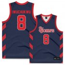 Vincent Iwuchukwu  #8 St. Johns University Vapor Patch NCAA   Navy