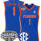 Walter Clayton Jr  #1 Florida Gators 2025 SEC Tournament Champions Patch  Royal