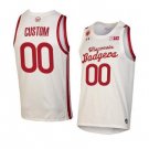 Wisconsin Badgers Custom  College  All  - White
