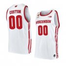 Wisconsin Badgers Custom  College  All  White