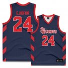 Zuby Ejiofor  #24 St. Johns University Vapor Patch NCAA   Navy