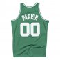 #00 Robert Parish Boston Celtics 1985-86 M&N Jersey green (heat pressed)