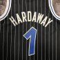 #1 Hardaway Magic 1994-95 M&N heat pressed jersey black